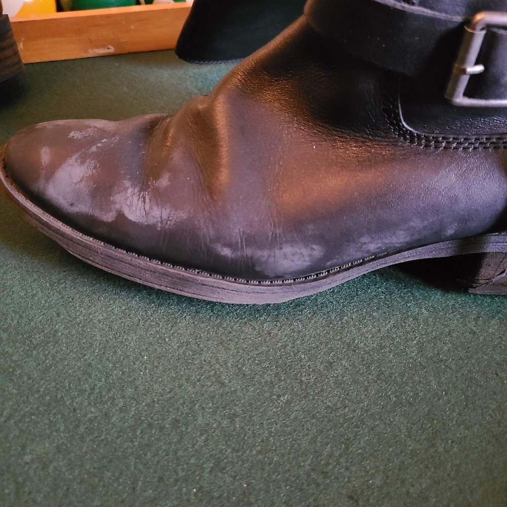 Arturo Chiang Tall Elsie leather boot - Picture 5 of 9